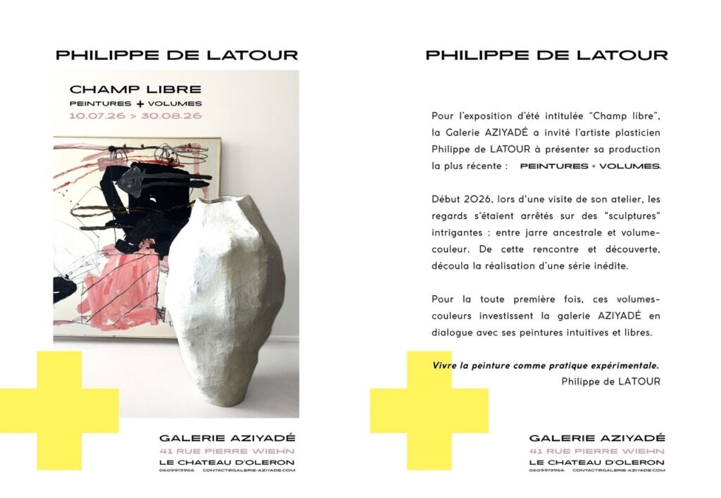 Philippe de LATOUR – Champ Libre